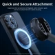 Штатив трипод для телефона с Magsafe Ulanzi MT-84 Magnetic Tripod for Phone Black (T001) - изображение 5
