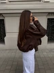 Куртка-бомбер 0848с1493 шоколад S - зображення 3