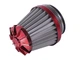 Фільтр нульовий прямий TT AGRO MOTO червоний Ø48-50/35/28 мм на скутер - зображення 1