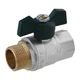 Кран кульовий STA LB 3/4" ВН PN40 (STA-100034) - зображення 1