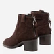 Botki damskie zamszowe Geox D Guilila E D26TYE00023-C6009 36 Ciemnobrązowe (8050036780386) - obraz 3