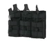 Тройной подсумок на 6 магазинов M4/M16/AR-15 - Black [8FIELDS] (для страйкбола) - изображение 3