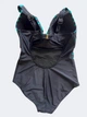 Слитный купальник Fuba 26069-1 черный-зеленый 4XL - изображение 8