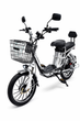 Електровелосипед Minako Pro 20" з кошиком 750W 60V/21Ah пасажирський для кур'єрів сірий (LUX1842) - зображення 5