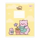 Тетрадь школьная Yes Pembe the cat А5 12 листов клетка - изображение 6