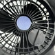 Портативный вентилятор Portable Cold Fan с функцией увлажнения и ароматизации воздуха 3 скорости, встроенный аккумулятор, подсветка Черный - изображение 3