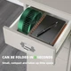 Настольный вентилятор FS-21 Telescopic Folding складной портативный аккумуляторный 3 скорости регулируемая высота для дома офиса улицы путешествий Зеленый - изображение 11