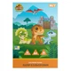 Папір кольоровий односторонній YES Jurassic World.Kids А4 20 аркушів скоба (956846) - зображення 1