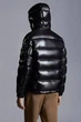 Куртка Moncler глянцева з NFC 5002 чорна S - изображение 3