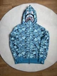 Зіп-худі блакитний Bape Camo XS - изображение 1