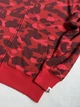 Зіп-худі червоний Bape Camo XS - изображение 5