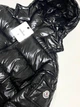 Куртка Moncler глянцева 5000 чорна Л - изображение 8