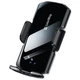 Універсальний автотримач ColorWay FlameGrip, автозажим, Wireless Charger 15W Black (CW-CHAW070Q-BK) - зображення 1