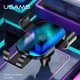 Автотримач для телефона Usams US-ZJ052 Gravity Car Holder Black - изображение 5
