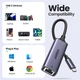 Сетевой адаптер UGREEN CM199 USB-C 3.1 Gen1 to Gigabit Ethernet Adapter Space Gray (50737) - изображение 3