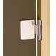Стеклянная дверь Tesli Lux Sateen S 700х1900 мм закаленное стекло матовая бронза для бани и сауны - изображение 5