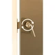 Стеклянная дверь Tesli Lux Magnetic 700х1900 мм закаленное стекло прозрачная бронза для бани и сауны - изображение 6