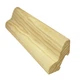 Плинтус Tesli Экстра 484 40х25 мм 1800-2900 мм из натуральной древесины сосны цельный - изображение 1