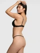 Подарунковий комплект білизни Victoria's Secret Pink бралетт та трусики стрінги 1159862859 (Чорний S) - зображення 2