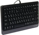 Клавиатура проводная A4Tech FK11 Fstyler Compact Size USB Grey (4711421953313) - изображение 3