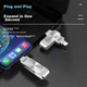Флеш пам'ять USB EAGET 256GB Lightning USB 3.0 Silver - зображення 4