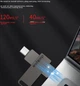 Флеш пам'ять USB Lenovo ThinkPlus MU110 128GB Type-C USB 3.2 - зображення 3
