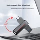 Флеш память USB Lenovo F502 MAX 128GB Type-C USB 3.2 Gunmetal - изображение 4