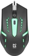 Мишка Defender Hit MB-601 4 кн 1200 dpi 7 кол підсвітки (52601) - изображение 2