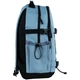Рюкзак шкільний GoPack Education Teens 186 блакитний (GO25-186L-2) - зображення 10