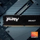 Модуль пам'яті для комп'ютера DDR5 64GB (2x32GB) 5600 MHz Fury Beast Black Kingston Fury (ex.HyperX) - изображение 3
