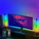 Светодиодные LED торшеры настольные RGB светильники Лампы с пультом регулировкой яркости и синхронизацией музыки Фоновое освещение - изображение 4