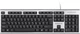 Клавиатура проводная Real-El 507 Standard USB Silver (EL123100046) - изображение 1