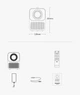 Проектор Xiaomi WanBo Projector T2 Max Global Edition White - зображення 5