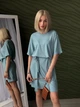Літня сукня з поясом Fashion 54/56 фісташковий - зображення 1