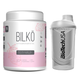 Протеїн 87% BILKO Сироватковий Ізолят Whey Protein Isolate 0,45 кг Банка Полуниця + Шейкер - зображення 1