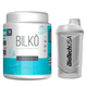 Протеїн 87% BILKO (без смаку) Сироватковий Ізолят Whey Protein Isolate 0,45 кг Банка Класік + Шейкер - зображення 1