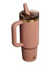 Термочашка стальная с двойной вакуумной изоляцией Stanley Quencher ProTour Flip Straw 0,89 л Mocha Latte - изображение 2