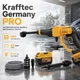 Бесщеточная аккумуляторная мойка высокого давления Krafftec Germany PRO - изображение 4