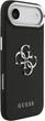 Etui Guess Grained Big 4G Classic Logo do Apple iPhone Air Black (GUHCP17MPG4SMCEK) - obraz 4