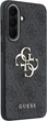 Etui Guess Leather 4G Metal Logo do Samsung Galaxy A57 Black (GUHCSA574GMGGR) - obraz 4