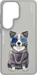 Etui Nimmy Glasses Cool Dog do Samsung Galaxy S26 Ultra Grey (N-YJ-S26-ultra-028) - obraz 1
