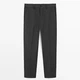 Чоловічі брюки Massimo Dutti Total Look із сумішевої вовни Dark Grey 40 (0089/278) - зображення 4