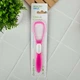 Скребок для очистки языка и свежего дыхания Healthy Smile, розовый - изображение 2