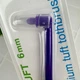Монопучковая зубная щетка Healthy Smile Tuft Medium 6 мм, фиолетовая, для брекетов, имплантов и линии десен - изображение 4