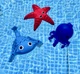 Набор игрушек для купания Морские животные для бассейна и ванной 3 шт - изображение 2