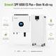 Комплект автономного енергопостачання Growatt SPF 6000 ES Plus 6 кВт + Biom Professional BALFP-512314-V2 16 кВт·год White - зображення 2