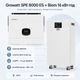 Комплект автономного енергопостачання Growatt SPE 8000 ES 8 кВт + Biom Professional BALFP-512314-V2 16 кВт·год White - зображення 2