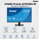 Монитор 27" IIYAMA ProLite X2797QSU-B1 IPS 2560x1440 75 Гц 350 кд/м² колонки 2x2 Вт USB-C Matte Black - изображение 2