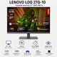 Монитор игровой 27" Lenovo LOQ 27Q-10 IPS 2560x1440 180 Гц 300 кд/м² Lunar Grey (68F3GACBUA) - изображение 2