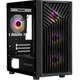 Корпус для ПК Prologix Flow GM-05RB Midi-Tower без БП MicroATX/Mini-ITX ARGB Black - изображение 1